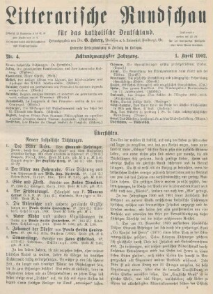 105-108 Neuere katholische Dichtungen