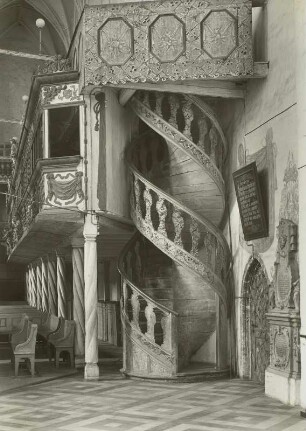 Treppe, Luckau (Niederlausitz)