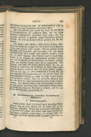 B. Verbindungen zwischen brennbaren Körpern.