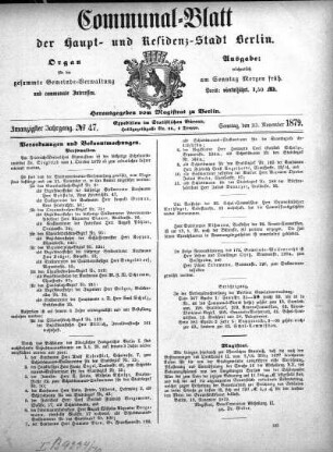 1879,47: No. 47, 23. November 1879