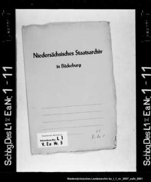 Verzeichnis der Häuslinge, Einlieger und Armen zu Alten- hagen, Heidorn und Steinhude