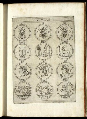 Tabula I. - VI.