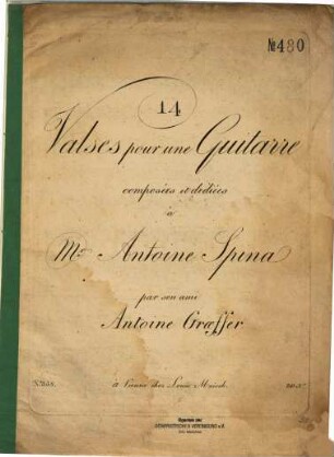 14 valses pour une guitarre