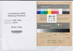 Entnazifizierung Peter Strahl, geb. 14.08.1895 (Feuerwehrmann)