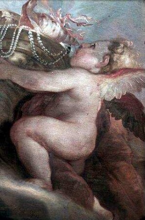 Merkur mit dem goldenen Apfel der Eris