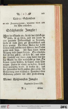 [Liebes = Schreiben - Lobs = Schreiben]