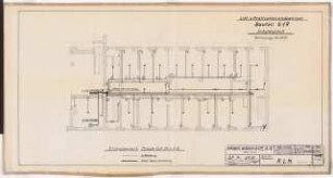 Reichsluftfahrtministerium, Berlin: Verteilungen der elektrischen Leitungen Q1R: Grundriss 1:100