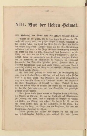 XIII. Aus der lieben Heimat