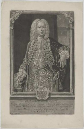 Bildnis des Samuel de Cocceji