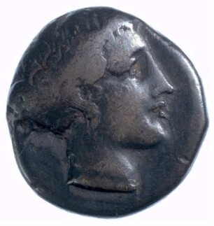 Münze, Didrachme, ca. 325 - 241 v. Chr.