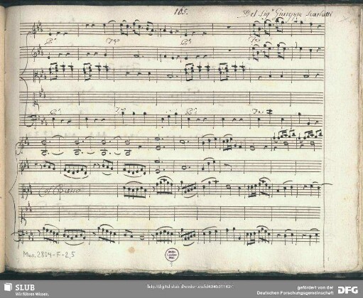 Adriano in Siria. Excerpts - Mus.2804-F-2,5 : S, strings, b