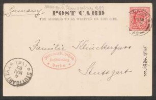 Brief an Johanna Klinckerfuß : 03.05.1902