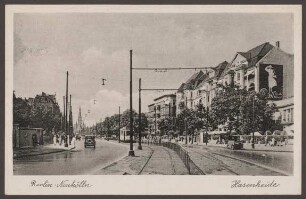 Ansichtskarte Berlin-Neukölln an der Hasenheide
