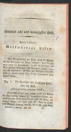 Hundert acht und neunzigster Heft.