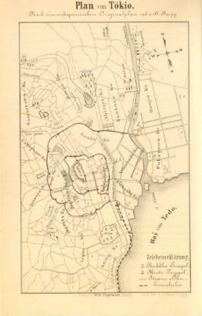 Plan von Tôkio