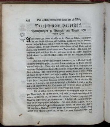 Dreyzehentes Hauptstück