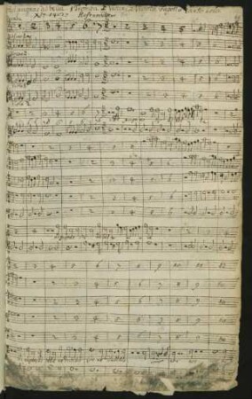 Ad pugnas ad bella; S, orch, bc