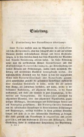 Lehrbuch der Zoologie für höhere Lehranstalten. 1. Band, Wirbelthiere