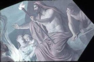 Prometheus bringt den Menschen das Feuer