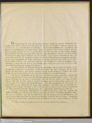 Zur Geschichte des Handwerks der Lein- und Zeugweber in Frankenberg i. S.