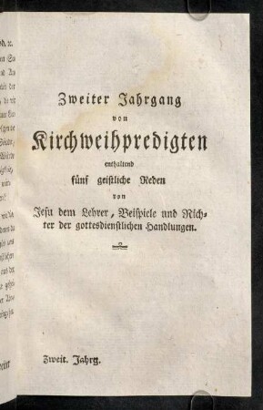 107-208, Zweiter Jahrgang.