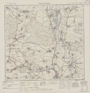 4940 Regis-Breitingen, Meßtischblatt (4cm - Karte)