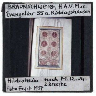 St. Ägidien, Evangeliar (Riddagshäuser Evangeliar) (HAUM MA 55)