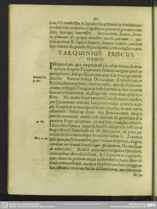 Tarquinius Priscus Origo