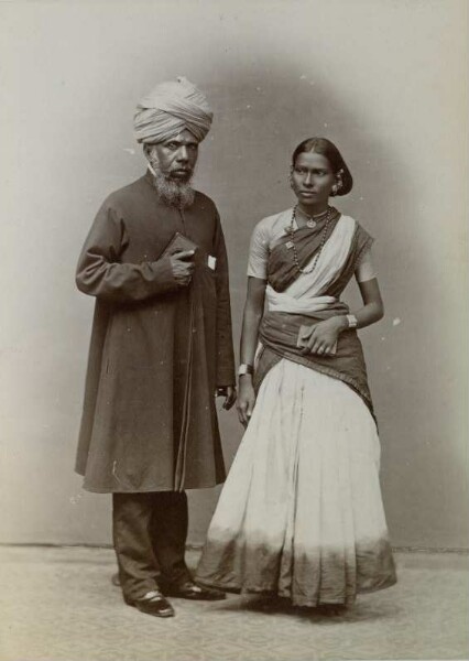 Portrait d'un couple, Kling - Couple, Prêtre chrétien et femme