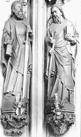 Dortmund, Reinoldikirche; Apostel Paulus und Simon