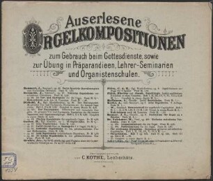 Fünf Orgelstücke : (3 Praeludien und 2 Choral-Vorspiele) ; Opus 1