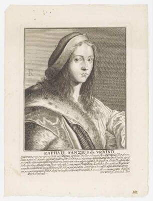 Bildnis des Raphael Sanzius de Urbino