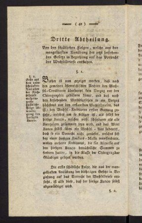 42-48, Dritte Abtheilung