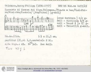 Sonate g-moll