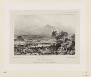 Napoleons Truppen, Blatt 5 der Folge "Lithographisches Album"