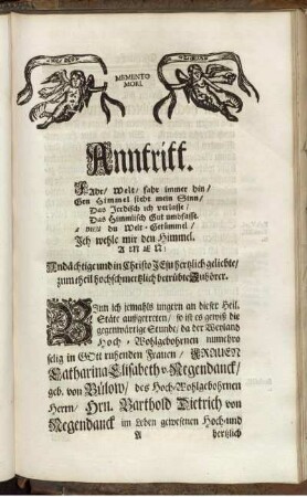 [Christliche Leichen-Predigt.]