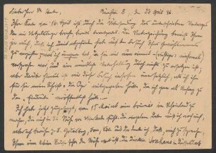 Brief an Ludwig Strecker (senior) an B. Schott's Söhne : 23.04.1946