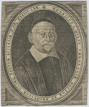 Bildnis des Henricus à Diest