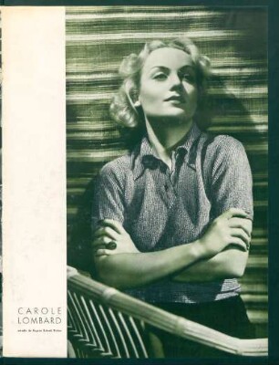 Carole Lombard - Estudio de Eugene Robert Richee