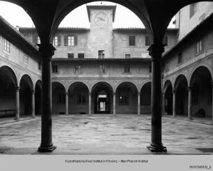 Ospedale degli Innocenti, Ospedale degli Innocenti: Chiostro degli Uomini, Florenz