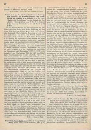 67-68 [Rezension] Rosenstock-Huessy, Eugen, Religio depopulata