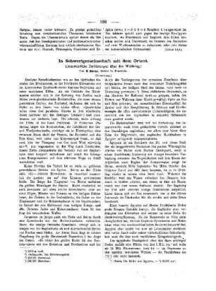 In Schwertgemeinschaft mit dem Orient : (Unterrichtliche Darbietungen über den Weltkrieg) ; (Fortsetzung)