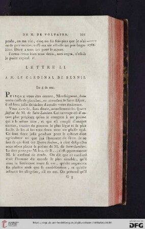 (Lettre LI - LX)