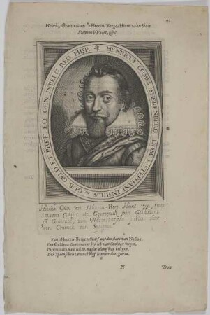 Bildnis des Henricus Sherenberg