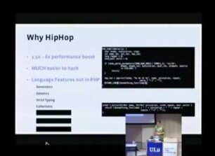 Scaling PHP with HipHop