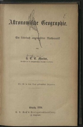 Astronomische Geographie