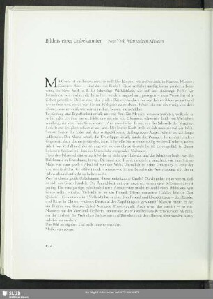 Bildnis eines Unbekannten