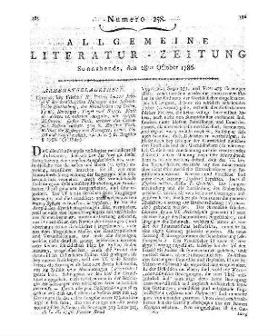 Sammlung der neueren Schriften über die Vieharzneykunst. Bd. 1, St. 2. In vollständigen Auszügen und Uebersetzungen v. W. J. C. Hennemann. Stendal: Franzen und Grosse 1785