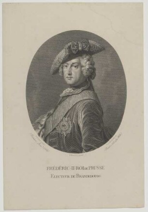 Bildnis des Frédéric II.