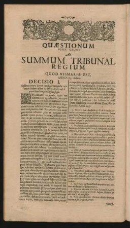 [Pars III] Quaestionum ... Anno 1655 ...